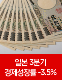 일본 3분기 경제성장률 -3.5%