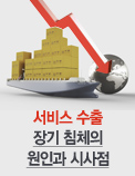 서비스 수출 장기 침체의 원인과 시사점
